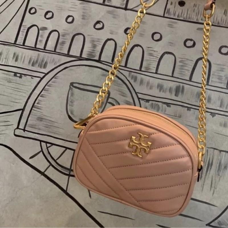 Tory Burch 相機包 兩色 白/粉色 無流蘇款-細節圖3