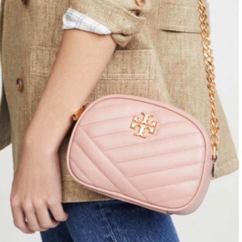 Tory Burch 相機包 兩色 白/粉色 無流蘇款-細節圖4