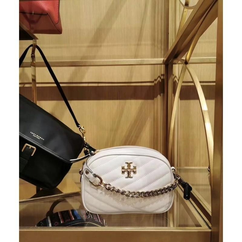 Tory Burch 相機包 兩色 白/粉色 無流蘇款-細節圖5