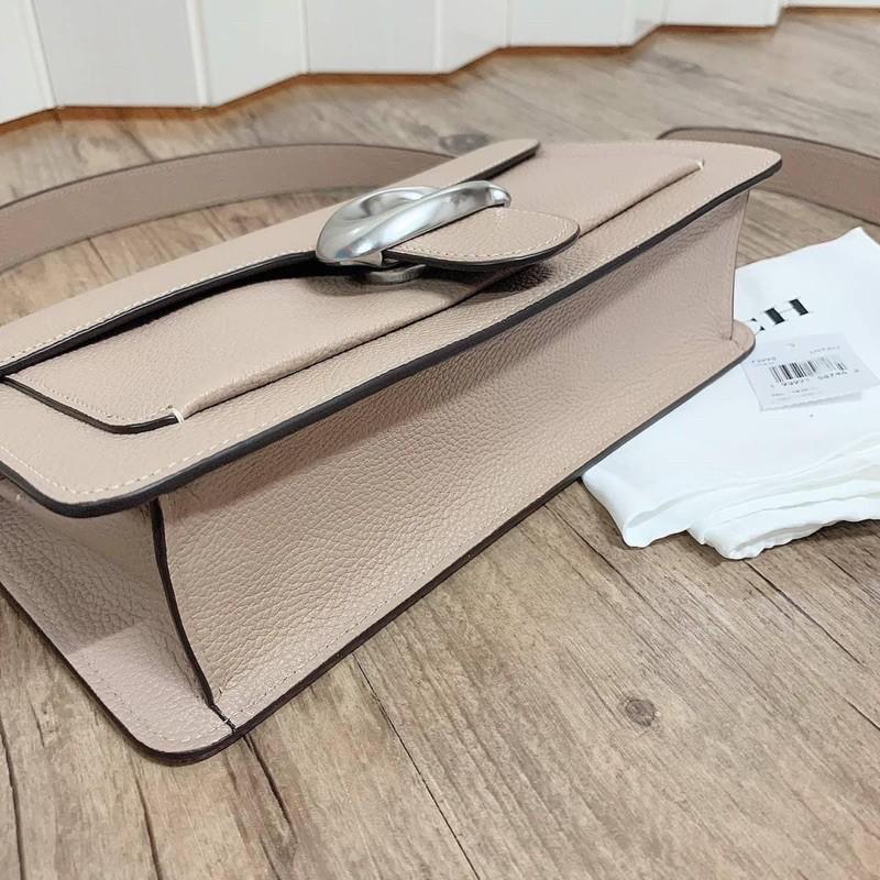 COACH TABBY 專櫃包 全色奶茶色肩背包 現貨-細節圖7