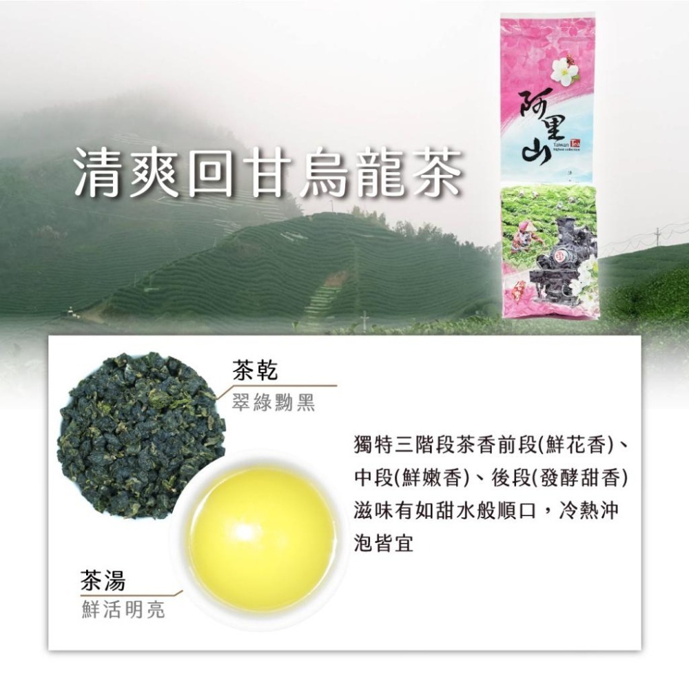【茶曉得】阿里山清爽回甘烏龍茶 150gx2件組-細節圖2