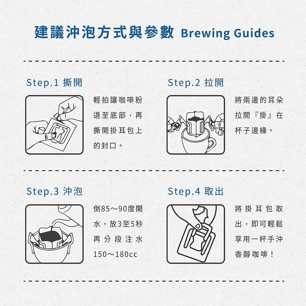 【贈品請勿下單】【江鳥咖啡】口味隨機 濾掛式咖啡 1入組(10gx1包)-細節圖3