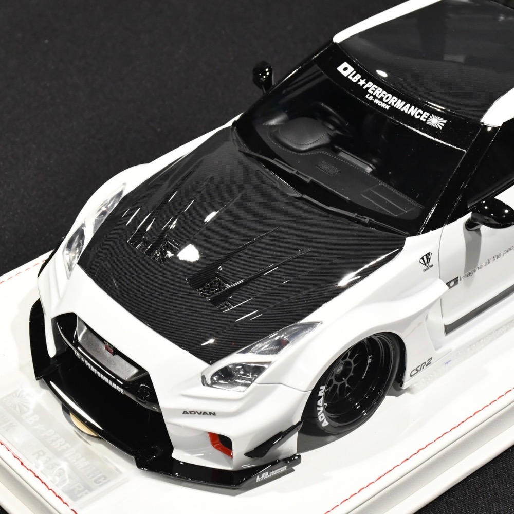 ￼【台南現貨】全新 1/18 Onemodel LBWK Nissan GTR R35 LB社長女兒的車-細節圖8