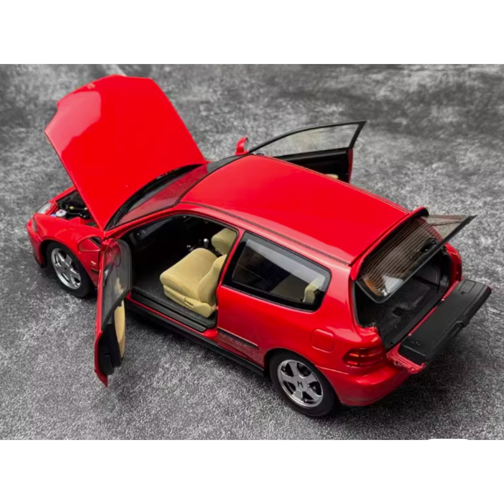 LCD 1:18 Red JDM Civic EG6 SIR-細節圖4