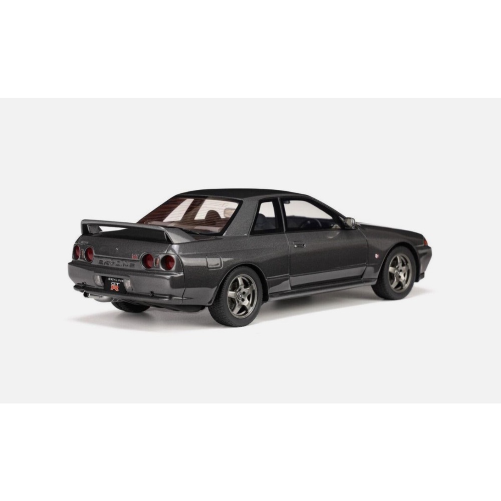 1/18 Nissan Skyline GT-R (R32) Gun Grey Metallic Model Car b-細節圖2