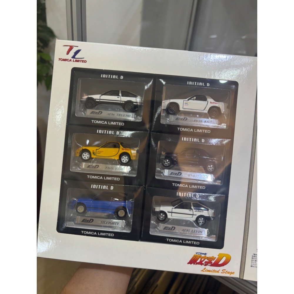 Tomica limited stage TL 日版 絕版 頭文字D 藤原拓海 AE86 RX-7(盒車況如圖、已拆檢-細節圖3