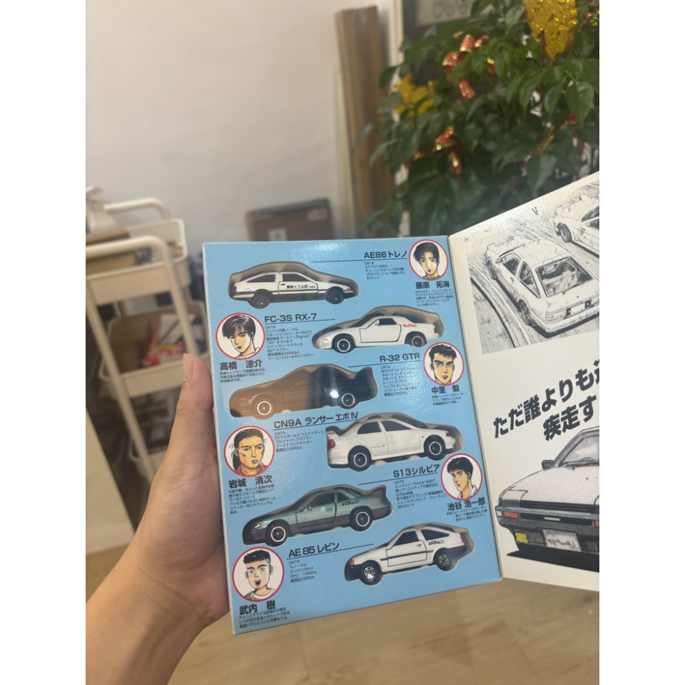 Tomica 頭文字D 公道最速伝説 Vol.1日貨 絕版 稀少-細節圖2