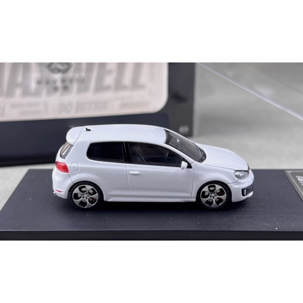 Maxwell 1:64 White VW Golf GTI MK6-細節圖2