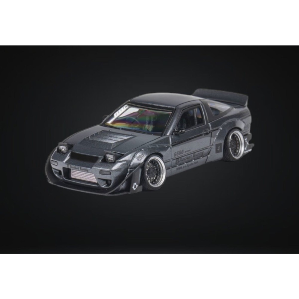 MicroTurbo Custom 180SX Pandem Rocket Bunny  1:64-細節圖3