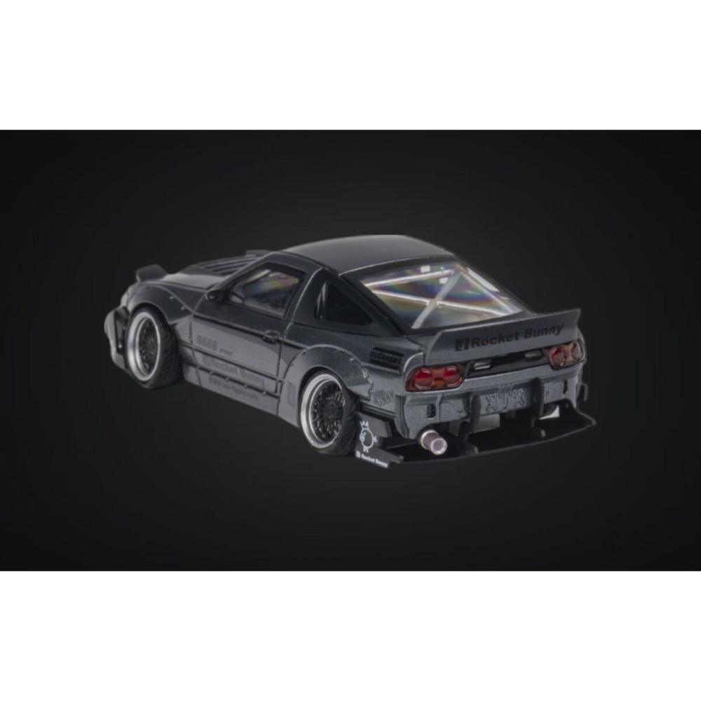 MicroTurbo Custom 180SX Pandem Rocket Bunny  1:64-細節圖4