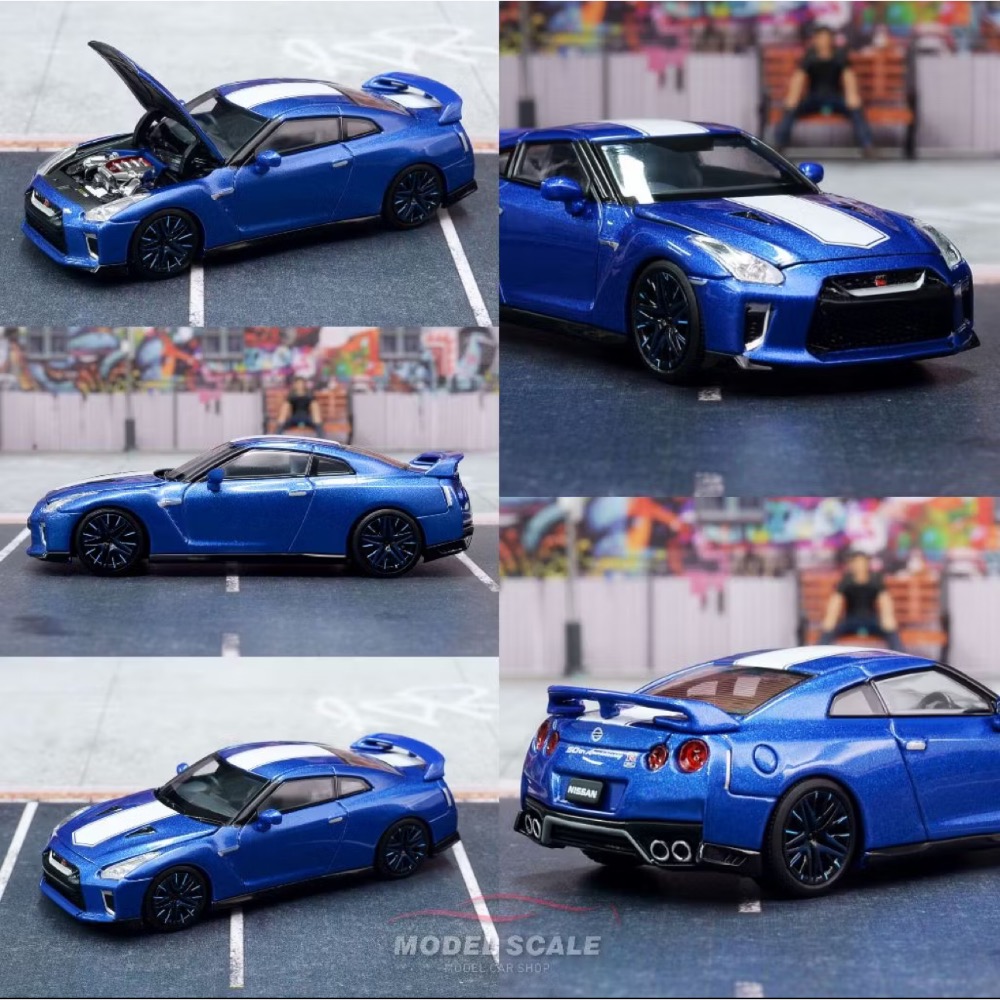 MotorHelix 1/64 Nissan GT-R R35 50周年紀念版-細節圖4