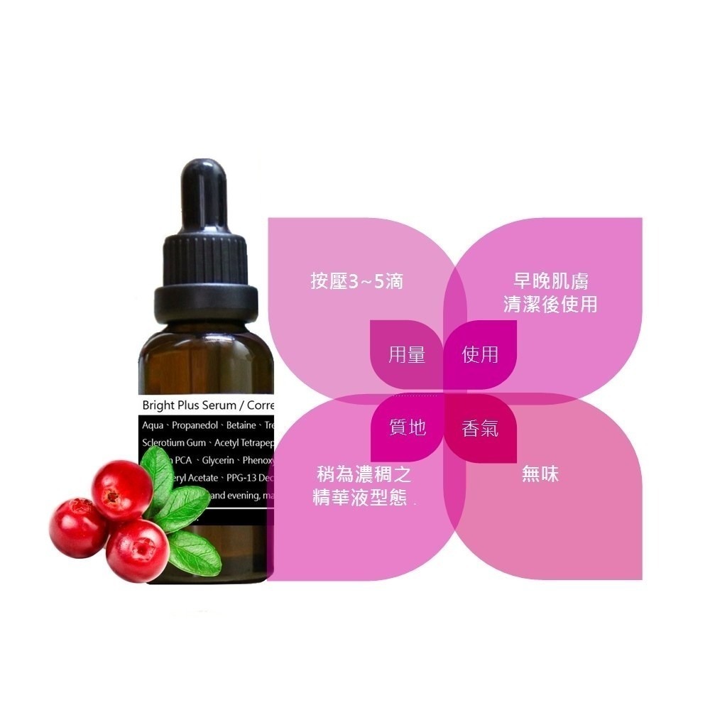 美白淡斑精華(油) Bright Plus Serum / Corrective Dark Spot Solution-細節圖3