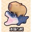 動物星球 卡皮巴拉 水豚盲盒 水豚  水豚君 確認款 內袋未拆-規格圖1
