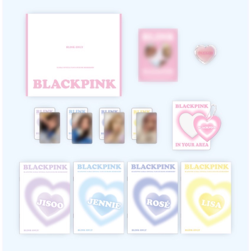 現貨拆售BLACKPINK 會員禮membershipkit JennieLisaJisoo水杯卡冊手機支架筆記本-細節圖2