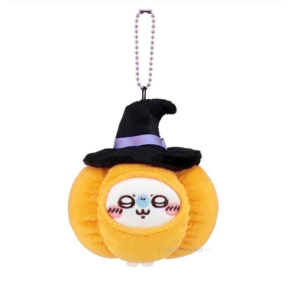 現貨 吉伊卡哇 chiikawa🌼萬聖節限定 南瓜小桃 南瓜兔兔 惡魔小桃 糖果 吊飾娃 娃娃 南瓜兔 ちいかわ-細節圖6