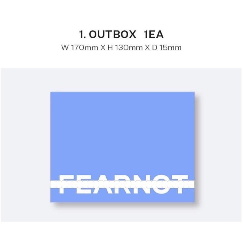 現貨Lesserafim🩵一期 會員禮 FEAR NOT 筆記本 小卡 收納包 恩採 中村一葉 金采源 允真 小櫻花-細節圖5