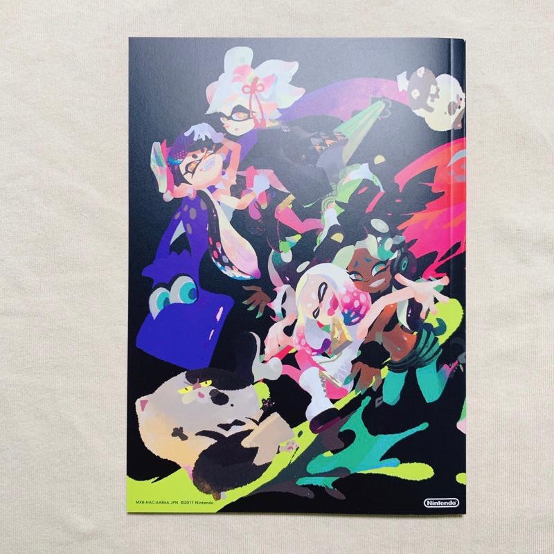 splatoon2 斯普拉遁 遊戲片 特典書-細節圖2