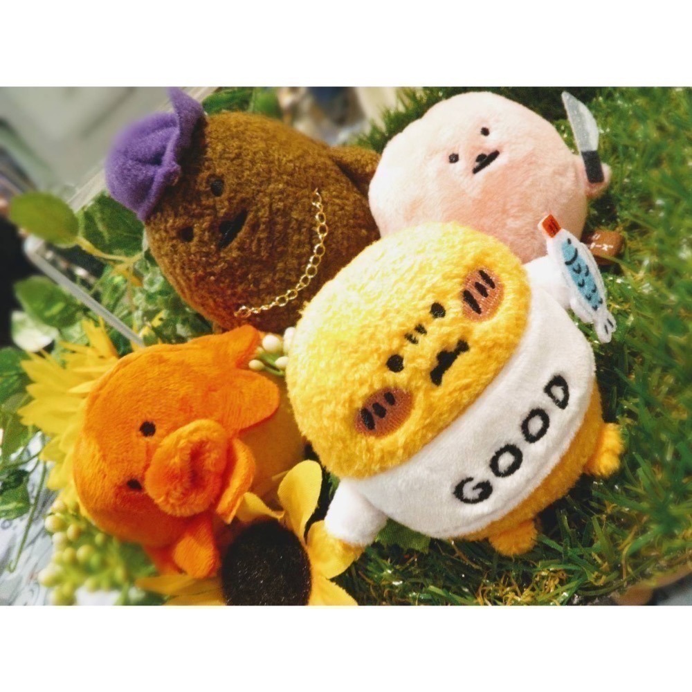 現貨 自嘲熊 NAGANO🌼可樂餅 迷你娃 娃娃 魚肉香腸 rapper 章魚 good 吉伊卡哇 chiikawa-細節圖4