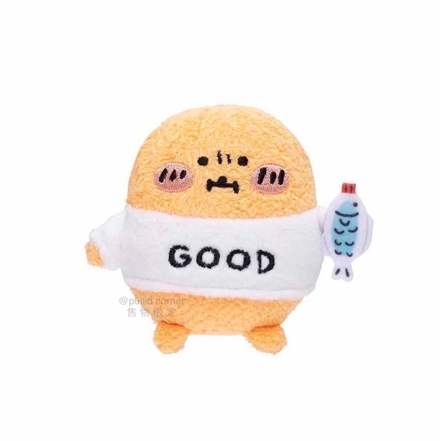 現貨 自嘲熊 NAGANO🌼可樂餅 迷你娃 娃娃 魚肉香腸 rapper 章魚 good 吉伊卡哇 chiikawa-細節圖11