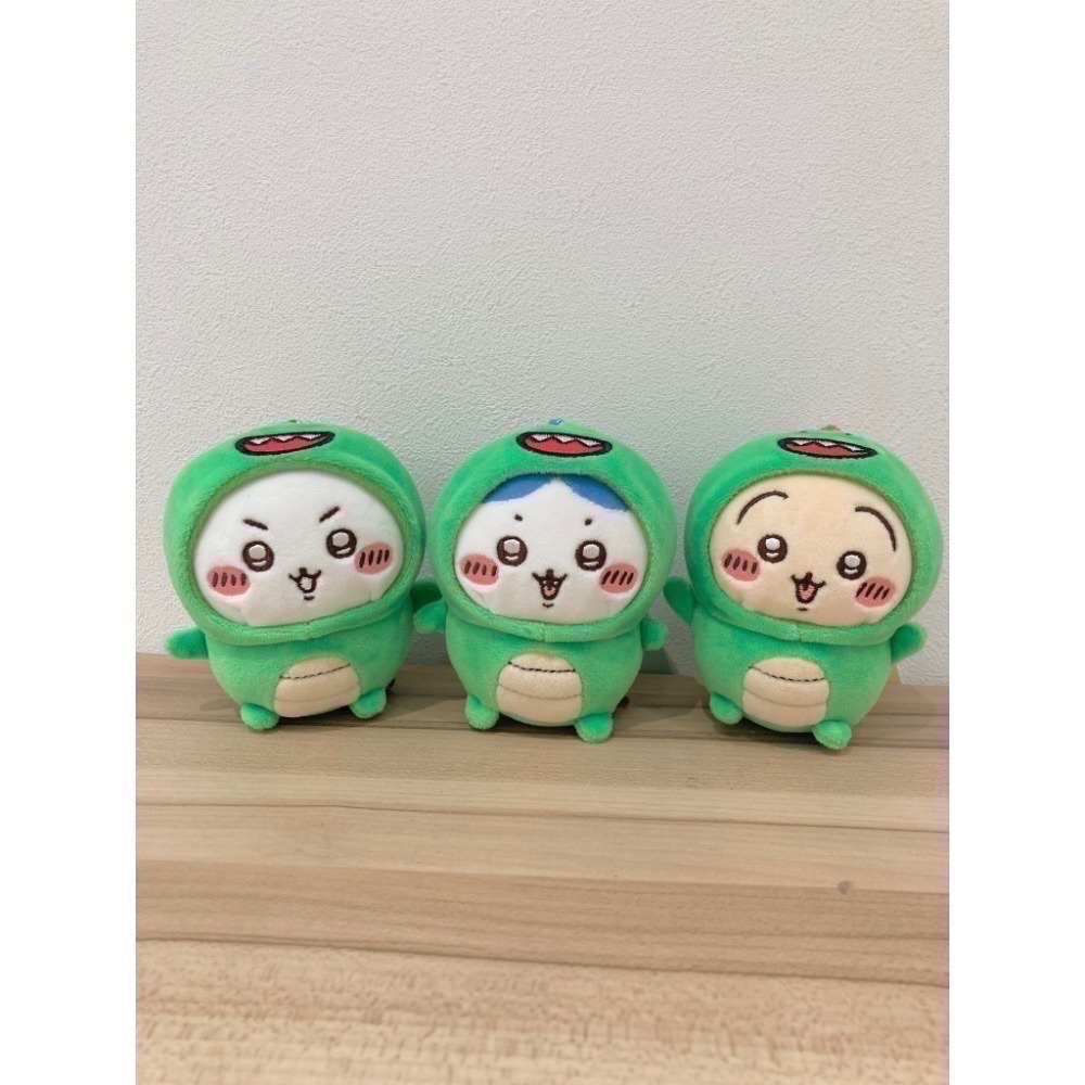 現貨 吉伊卡哇 chiikawa🌼恐龍裝 吊飾娃 nagano 娃娃 小可愛 小八貓 兔兔 烏薩奇 自嘲熊 ちいかわ-細節圖8