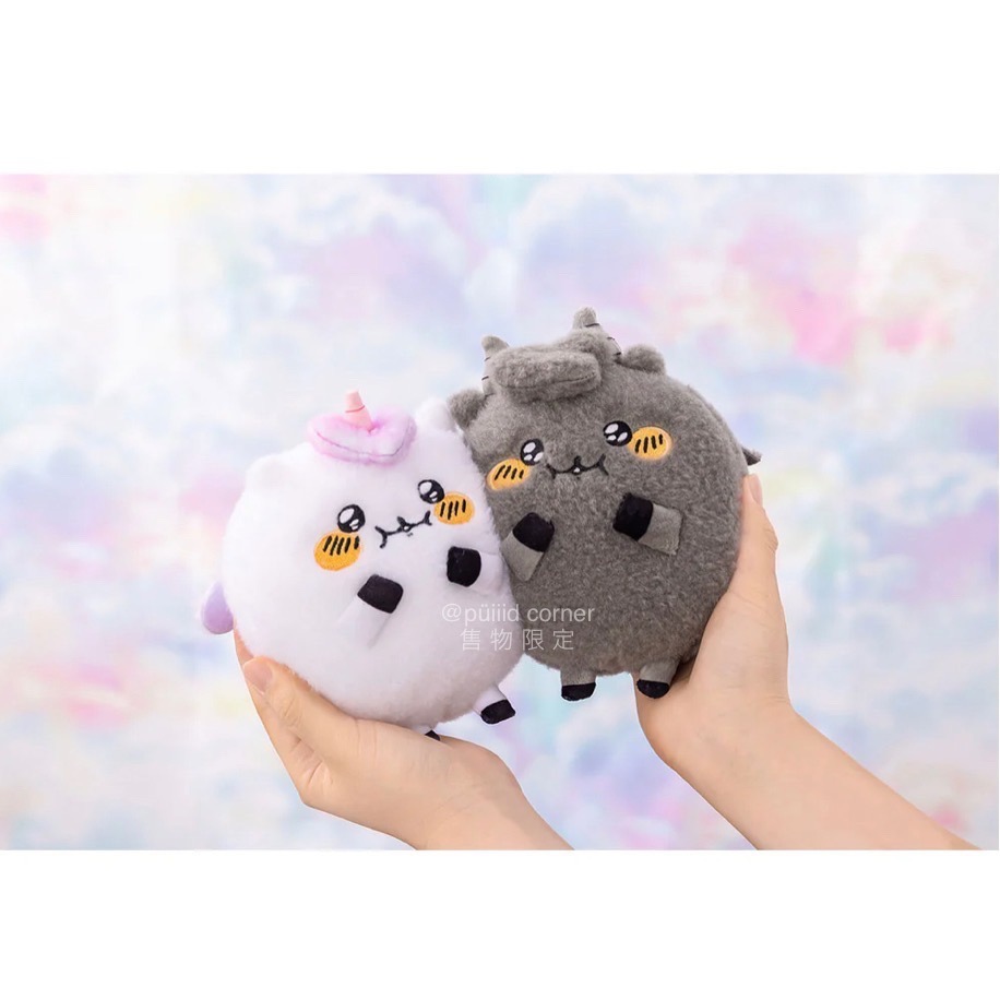 全新現貨 ナガノNagano 自嘲熊 白熊🌼獨角獸 雙角獸 黑白貼貼 S娃 娃娃 吉伊卡哇 作者 chiikawa-細節圖3