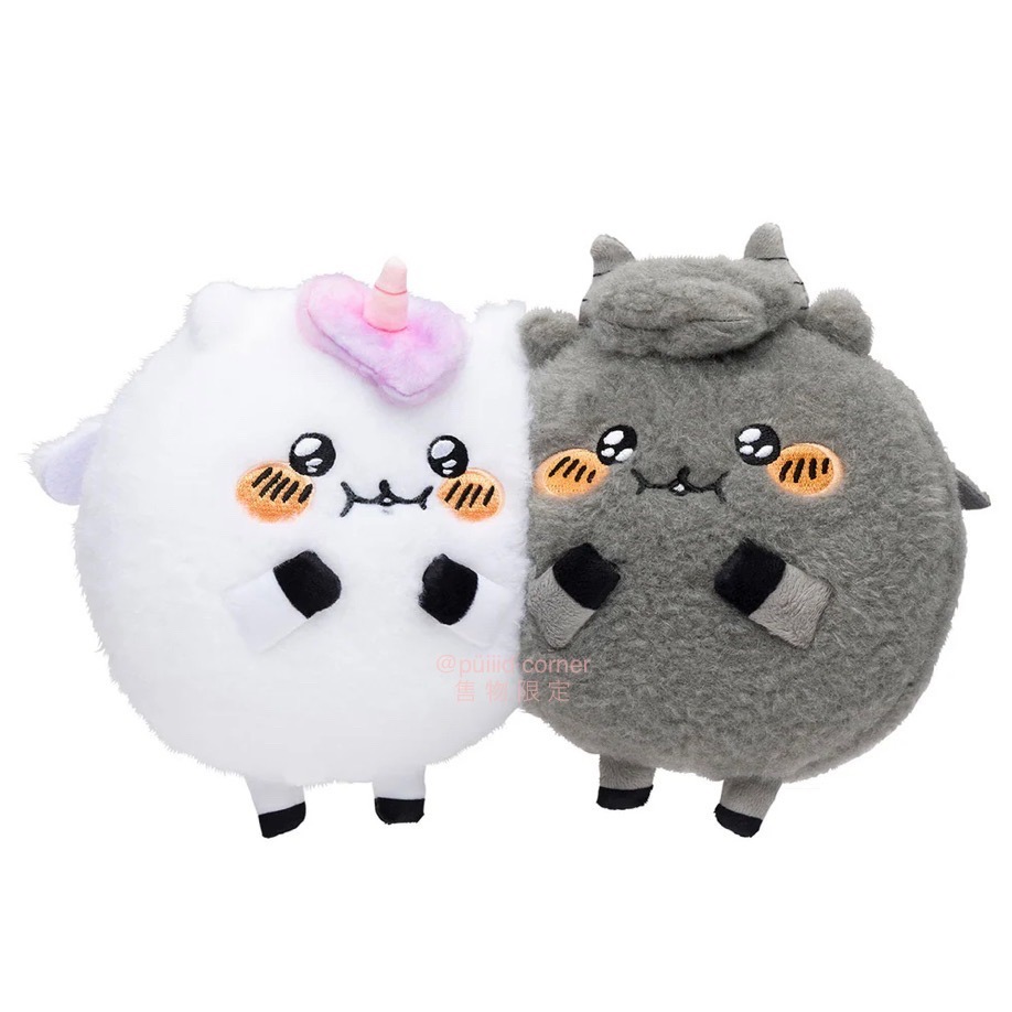 全新現貨 ナガノNagano 自嘲熊 白熊🌼獨角獸 雙角獸 黑白貼貼 S娃 娃娃 吉伊卡哇 作者 chiikawa-細節圖5