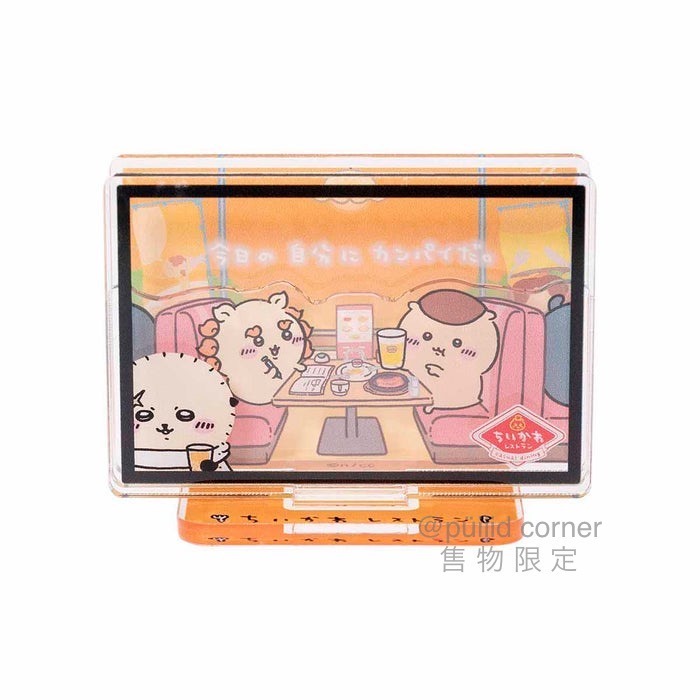 現貨 吉伊卡哇 chiikawa🌼餐廳 美式 壓克力立牌 小可愛小八兔兔烏薩奇小桃栗子古本師傅那個孩子 服務生 廚師帽-細節圖6