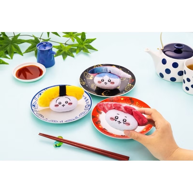 現貨 吉伊卡哇 chiikawa🌼壽司 一番賞 抽賞 娃娃 立牌 小可愛 小八 兔兔 烏薩奇 栗子 小桃 古本 獅薩-細節圖2