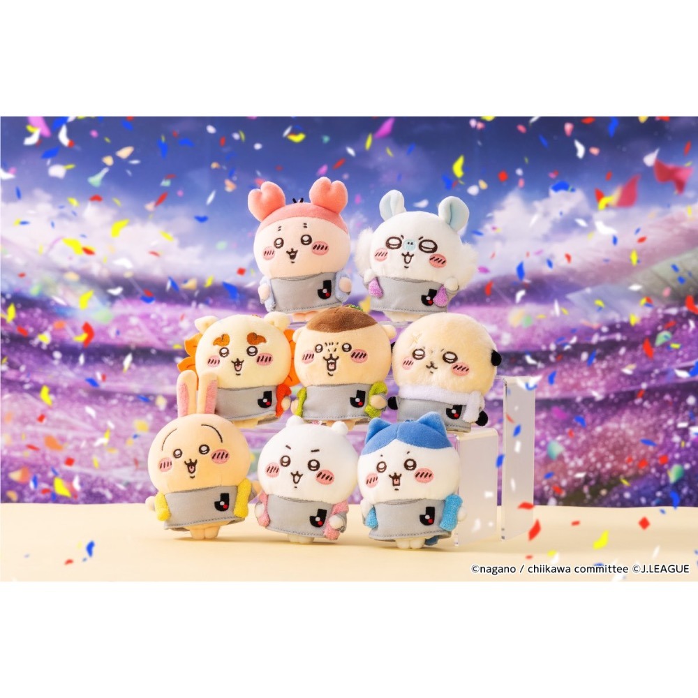 現貨 吉伊卡哇 chiikawa🌼足球J League限定聯名 吊飾娃 鑰匙圈 小可愛 小八貓 兔兔 烏薩奇 獅薩 栗-細節圖5