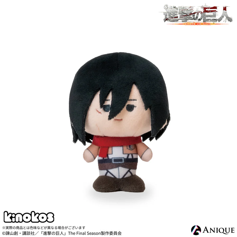 現貨 進擊的巨人 AOT🔥KINOKOS 蘑菇 香菇 娃 站娃 12cm 艾連 米卡莎 阿爾敏 兵長 漢吉 團長 豆豆-細節圖5