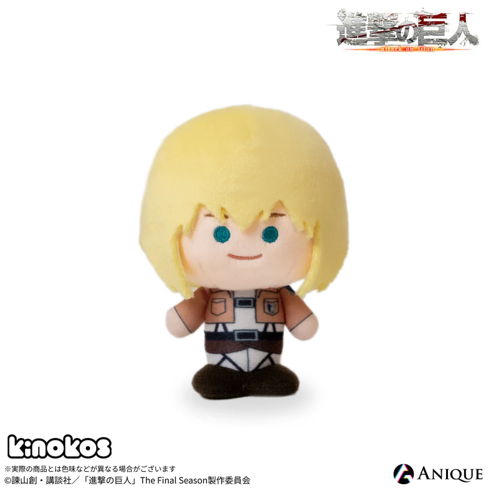 現貨 進擊的巨人 AOT🔥KINOKOS 蘑菇 香菇 娃 站娃 12cm 艾連 米卡莎 阿爾敏 兵長 漢吉 團長 豆豆-細節圖6