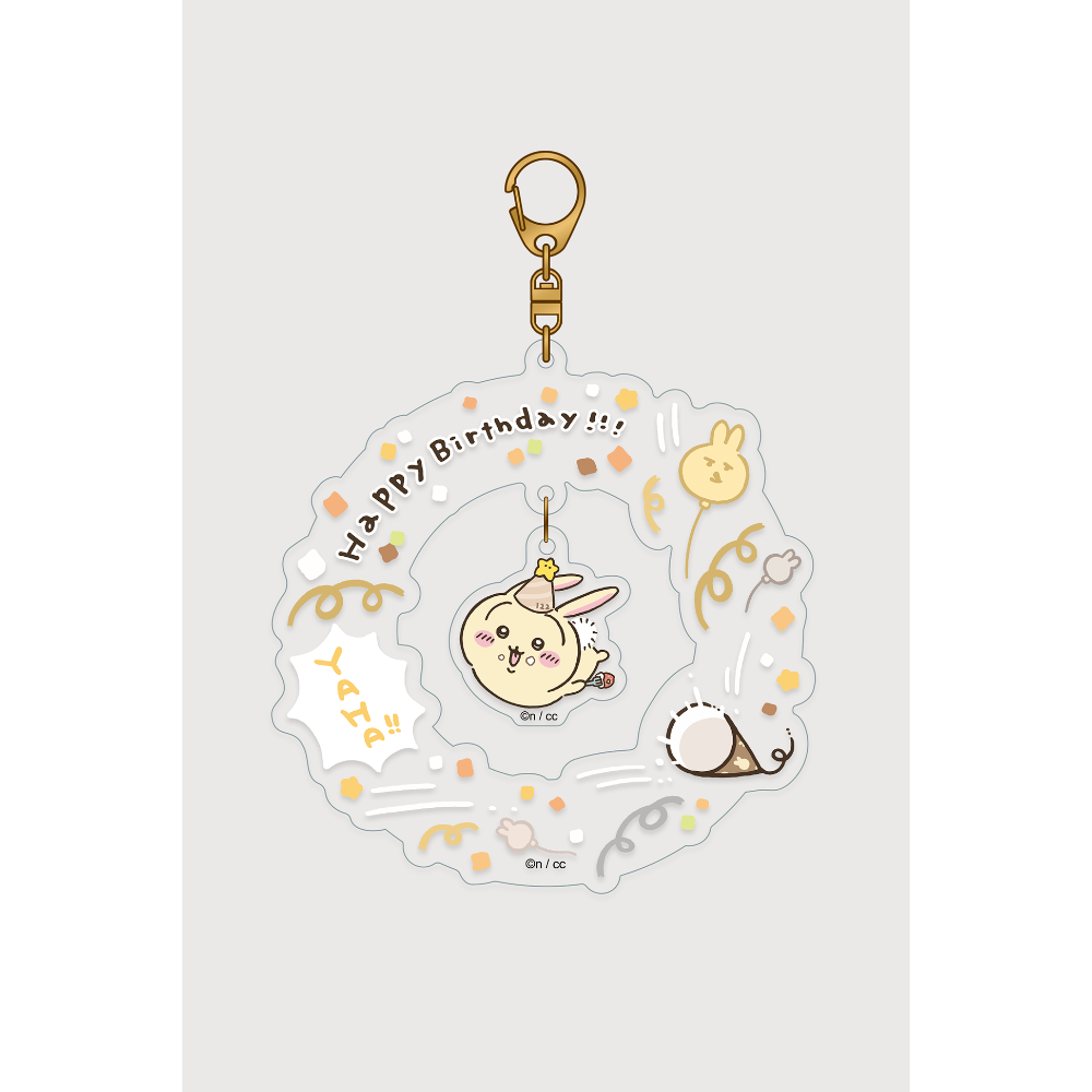 現貨 吉伊卡哇 chiikawa🌼2025生日限定 兔兔 烏薩奇 talkingheads ちいかわ 鑰匙圈 吊飾娃-細節圖7