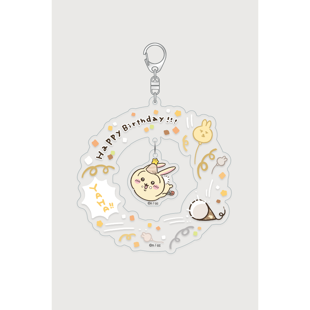 現貨 吉伊卡哇 chiikawa🌼2025生日限定 兔兔 烏薩奇 talkingheads ちいかわ 鑰匙圈 吊飾娃-細節圖8