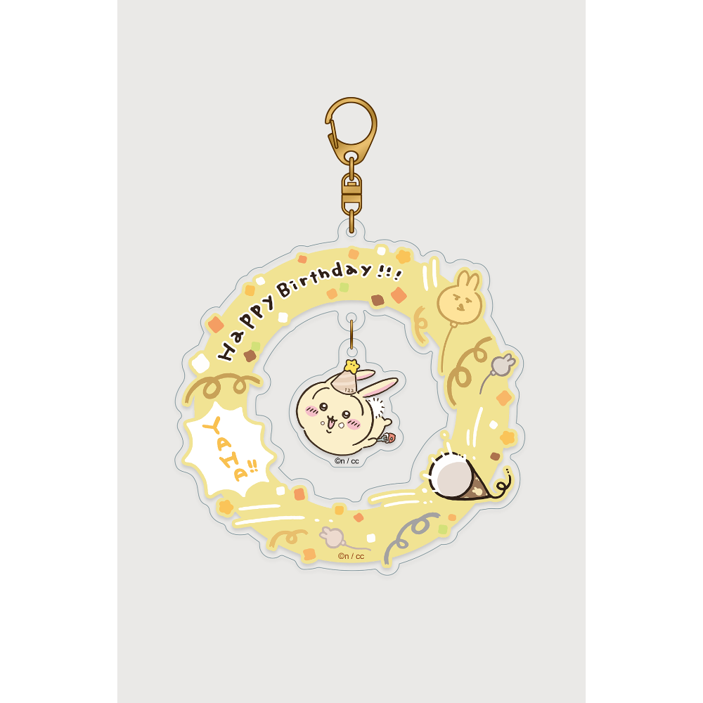 現貨 吉伊卡哇 chiikawa🌼2025生日限定 兔兔 烏薩奇 talkingheads ちいかわ 鑰匙圈 吊飾娃-細節圖9