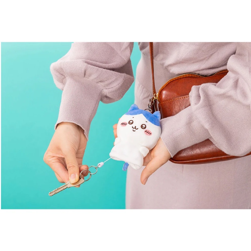 現貨 吉伊卡哇 chiikawa🌼鑰匙包 伸縮套 保護套 收納袋 兔兔 烏薩奇 ちいかわ 小可愛 小八 吊飾娃-細節圖3