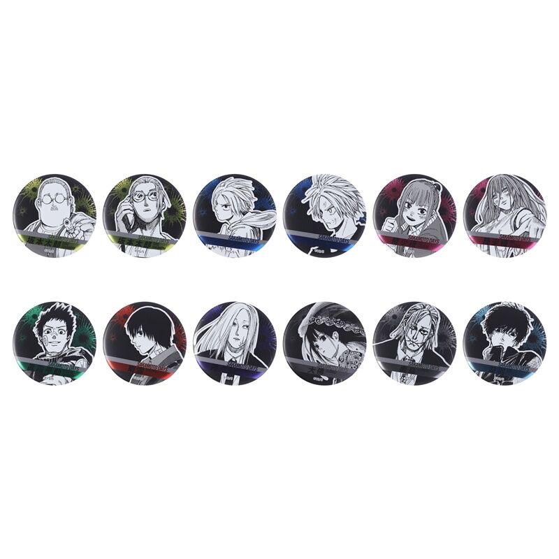 現貨 坂本日常⚡️JS限定 12顆入 浮雕第二彈 徽章 原畫 朝倉新 南雲 大佛 別針 莉昂 有月 信 晶 夏生 神神廻-細節圖3