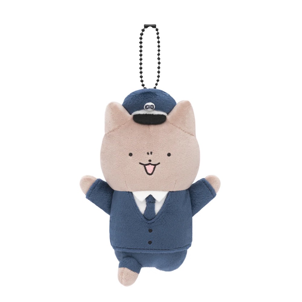 現貨 小白虎與黑虎蝦🔆吊飾娃 被綁起來的兔兔醫生 追逐警犬 綑綁 娃娃 狗狗警察 黑貓老闆-細節圖5