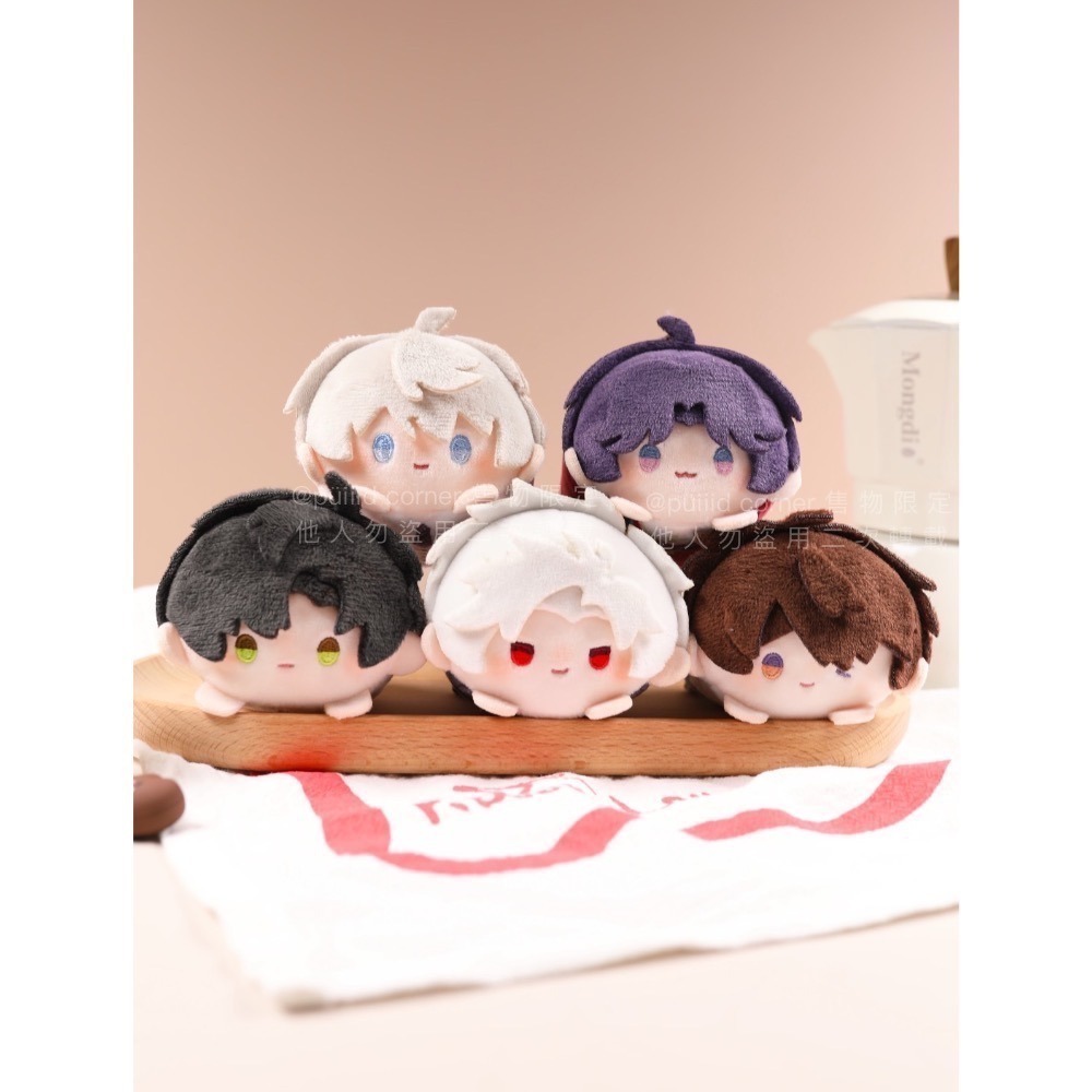 現貨/有實拍 戀與深空💞甜甜圈 趴娃 同人娃 沈星回 秦徹 黎深 祁煜 夏以晝 娃娃 光獵 海神 黎神 烏鴉 蘋果-細節圖2