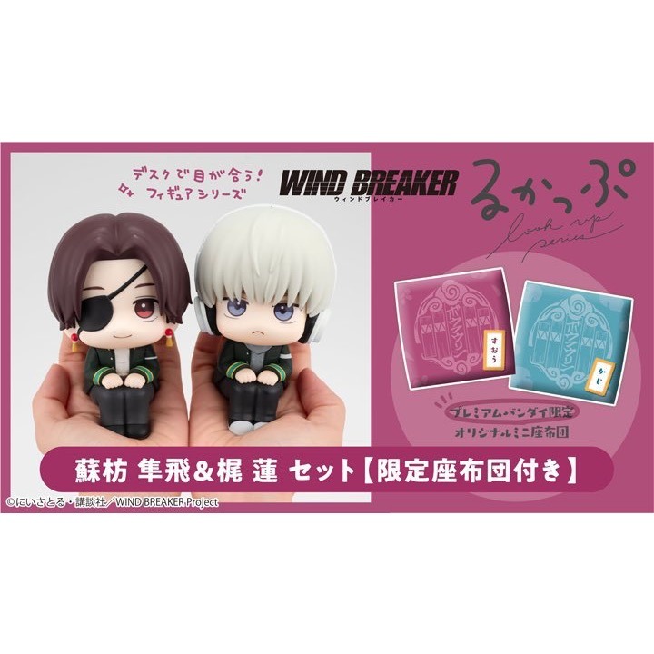 全新現貨 防風少年⚡️look up 含特典 抬頭娃 公仔 模型 蘇枋 梶櫣 櫻遙 梅宮一 wind breaker-細節圖4