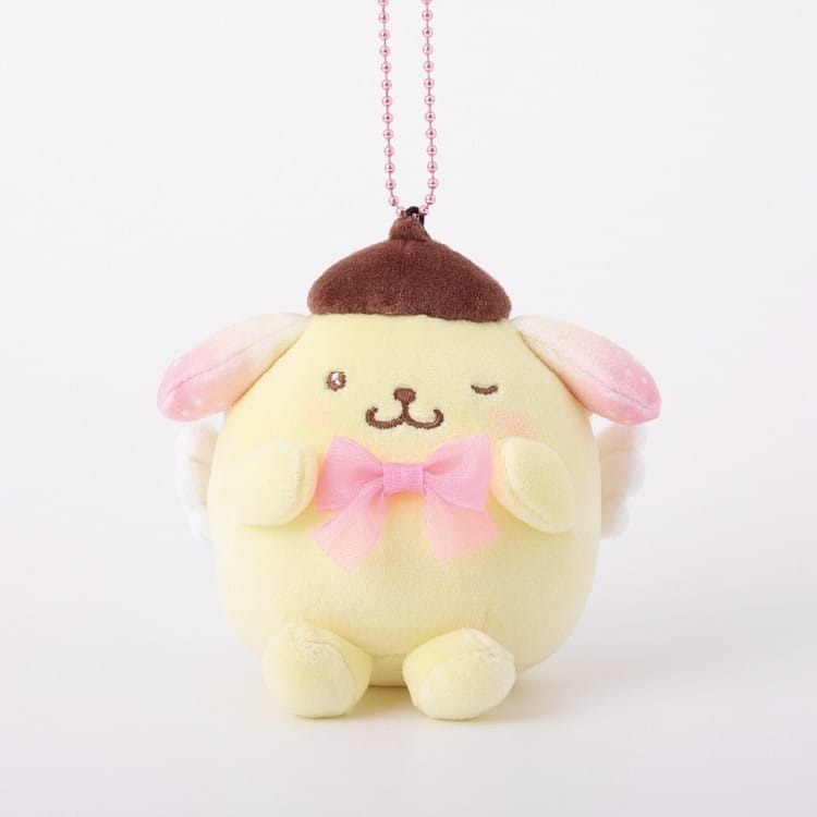 全新現貨.有實拍｜三麗鷗 SANRIO🌼天使 惡魔 布丁狗 娃娃 吊飾娃 善 惡-細節圖2
