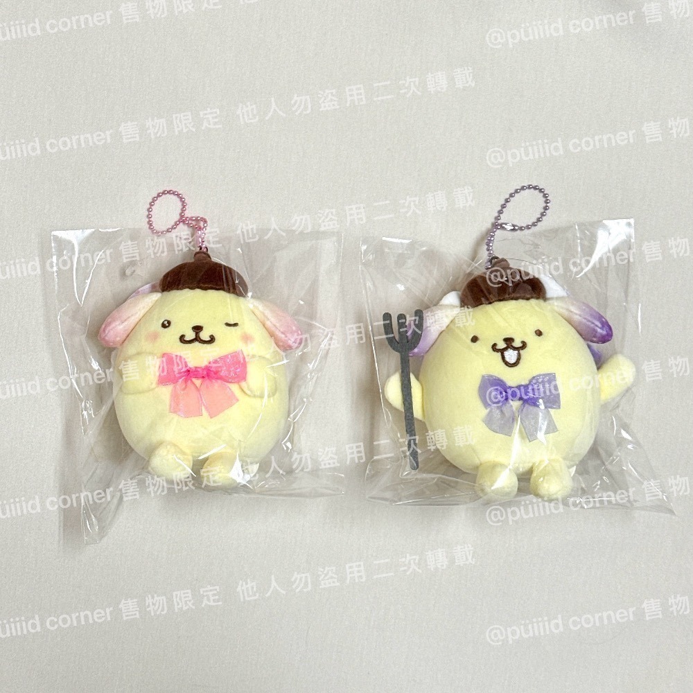 全新現貨.有實拍｜三麗鷗 SANRIO🌼天使 惡魔 布丁狗 娃娃 吊飾娃 善 惡-細節圖4