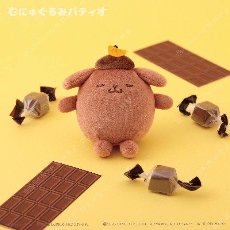 現貨 三麗鷗sanrio💖日版正版 各種口味的布丁狗 草莓 抹茶 巧克力 可可 牛奶 汽水 茄子 薄巧 蜜柑 橘子-細節圖11