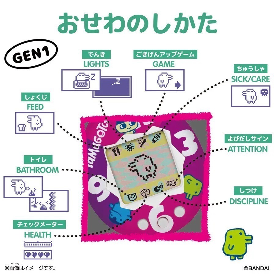 絕版現貨.有實拍｜塔麻可吉 tamagotchi 🐾2025展場限定 特別版 機器人電子雞 元祖 麻美吉 朱元璋-細節圖7