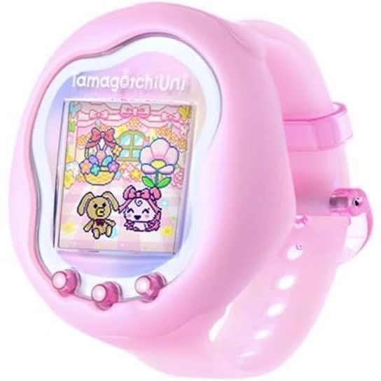 現貨 絕版 全新日版 塔麻可吉 TAMAGOTCHI UNI 萬代 粉色 白色 電子雞 彩色屏幕-細節圖5