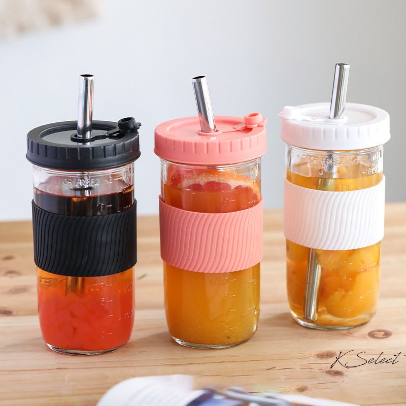 [台灣現貨]珍奶杯 環保杯 玻璃杯 咖啡杯 飲料杯  珍珠奶茶杯 隨行杯  隨身杯 外帶杯 手搖  粗吸管 700ml-細節圖5