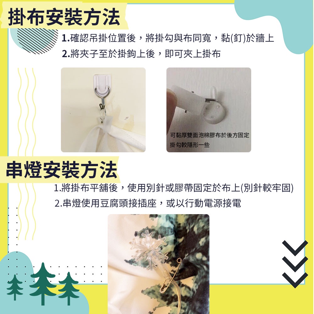 [台灣現貨]掛布 背景布 裝飾 佈置 居家辦公宿舍 露營 桌布掛布掛毯交換禮物推薦 KSELECT-細節圖2