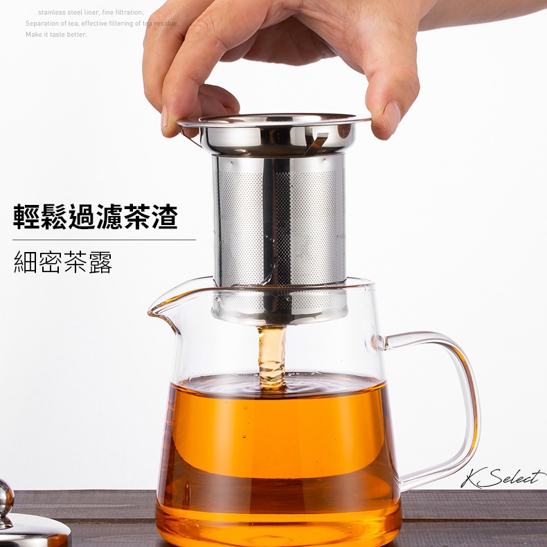 [台灣現貨]煮茶壺 玻璃 泡茶壺 泡茶 茶壺  泡茶壺 濾水茶壺 茶組 玻璃茶壺 泡茶 茶具 濾茶壺 生日 聖誕節交換禮-細節圖3