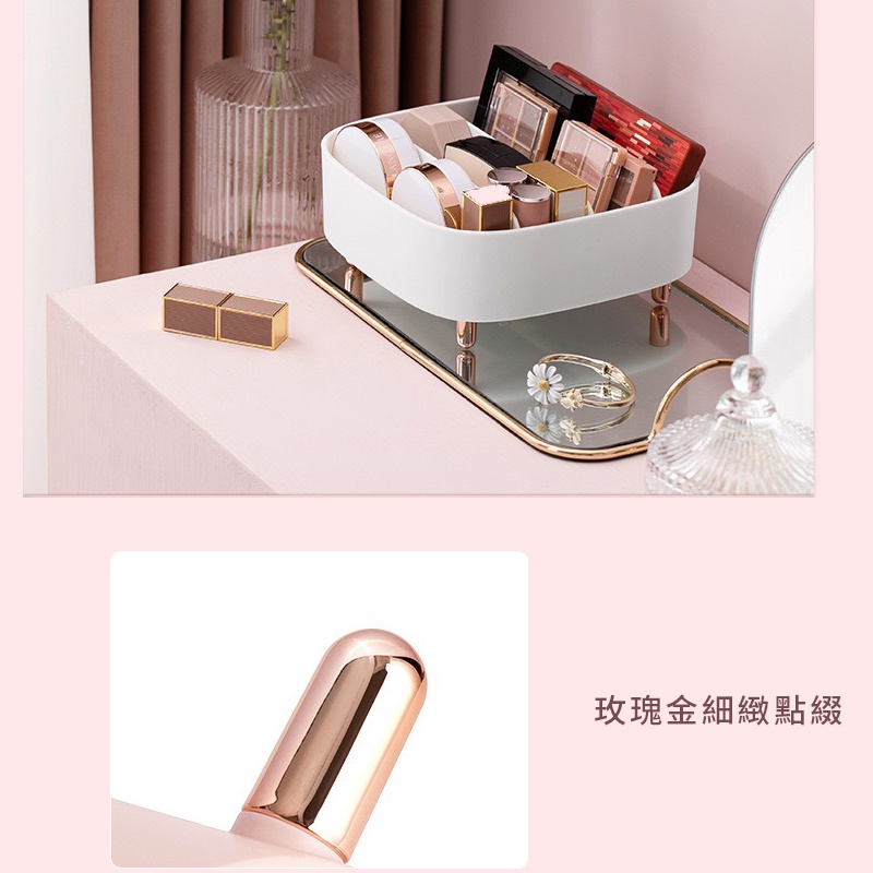 KSelect 桌上 化妝 粉餅 粉底 眼影 美妝 收納盒 化妝 粉餅 粉底 眼影 修容 腮紅 打亮 收納 收納盒 收納-細節圖5