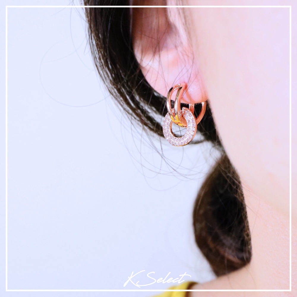 [Kselect韓國飾品]耳扣 耳環  飾品 圈圈耳環 耳飾 韓國飾品  耳飾 耳扣式耳環 推薦 禮物 母親節-細節圖7