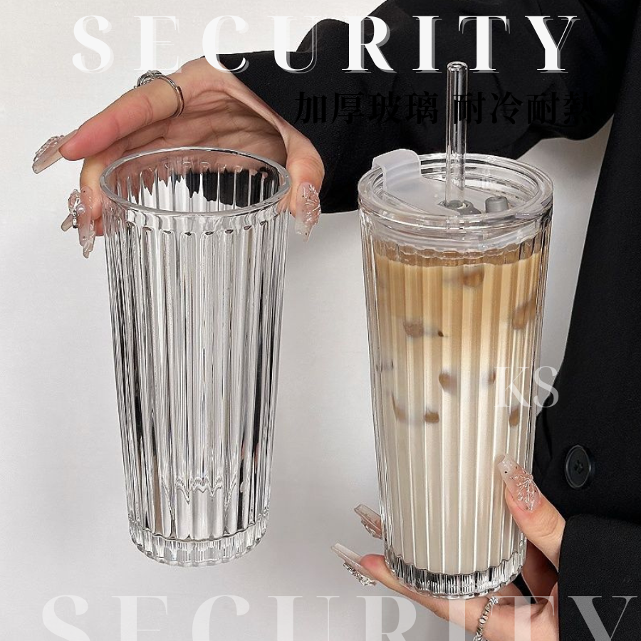 【7-ELEVEN 門市團購】500ml冰川白玻璃咖啡杯(2入組)-細節圖2